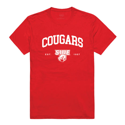 SIUE Southern Illinois University Edwardsville Cougars Seal College Tee T-Shirt