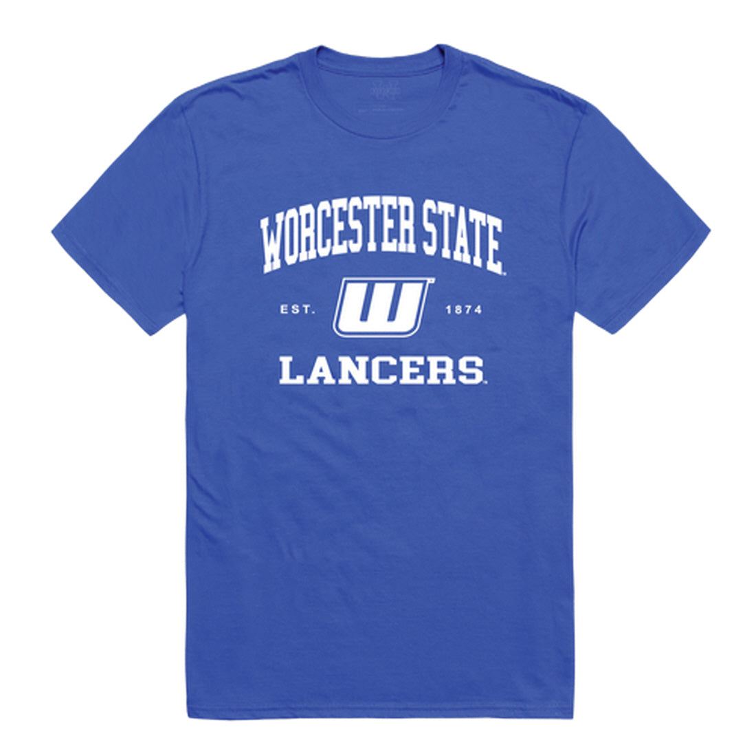 Worcester State University Lancers Seal College Tee T-Shirt