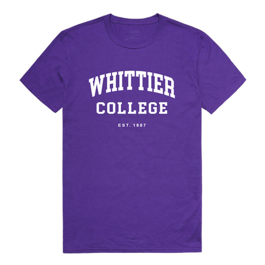 Whittier College Poets Seal College Tee T-Shirt