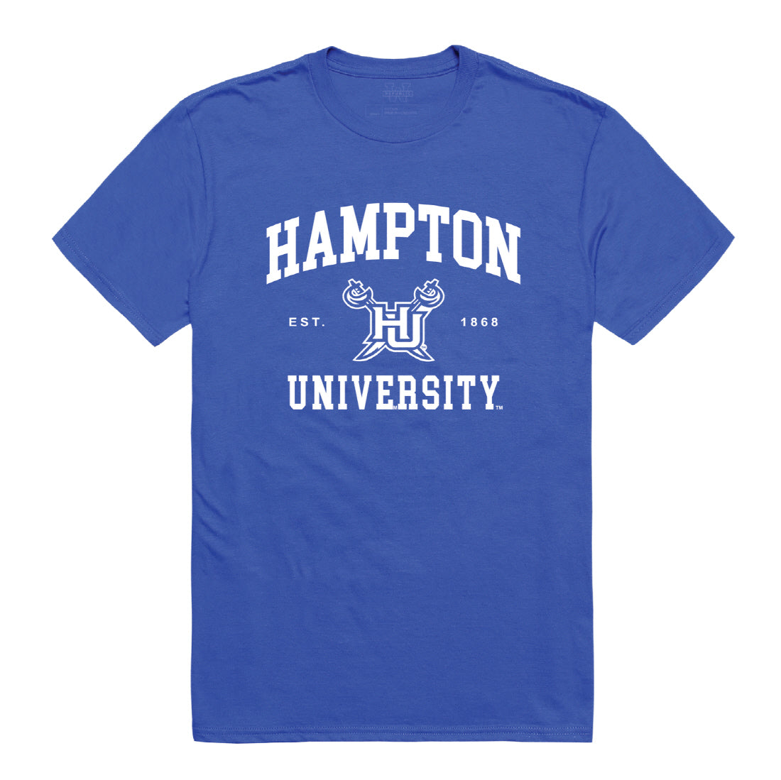 Hampton University Pirates Seal College Tee T-Shirt