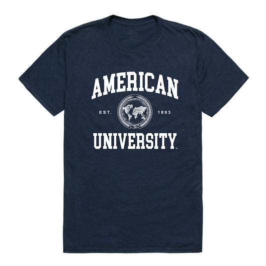 American University Eagles Seal College Tee T-Shirt