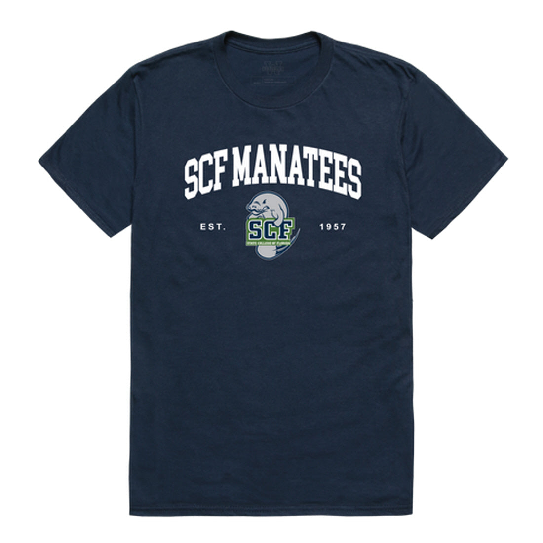 State College of Florida Manatee Seal College Tee T-Shirt