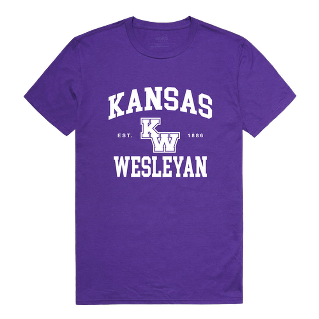 Kansas Wesleyan Coyotes Seal College Tee T-Shirt