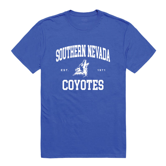 College of Southern Nevada Coyotes Seal College Tee T-Shirt