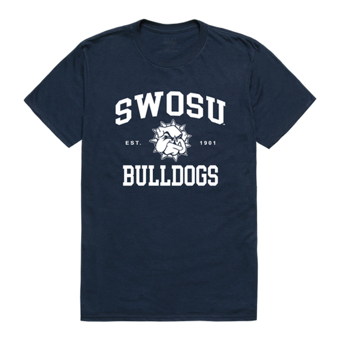 Southwestern Oklahoma State Bulldogs Seal College Tee T-Shirt