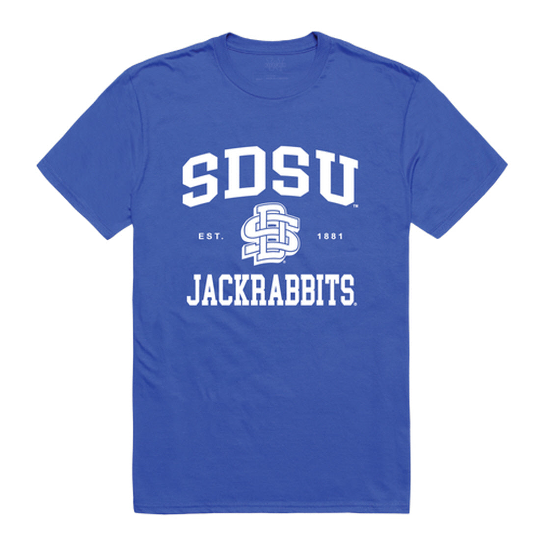 South Dakota State Jackrabbits Seal College Tee T-Shirt