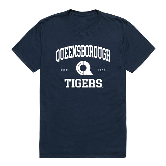 QCC Queensborough Tigers Seal College Tee T-Shirt