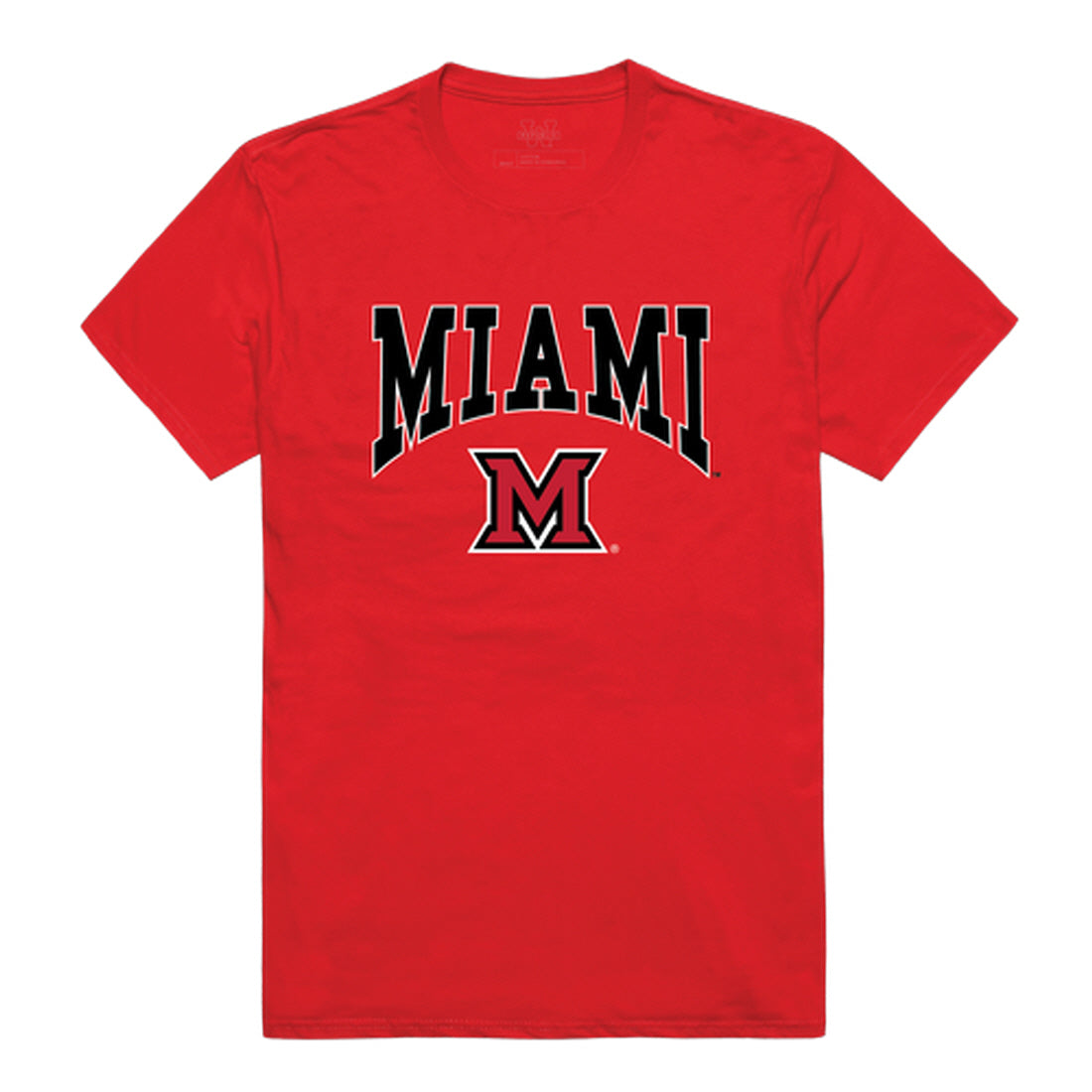 Miami University RedHawks Athletic Tee T-Shirt