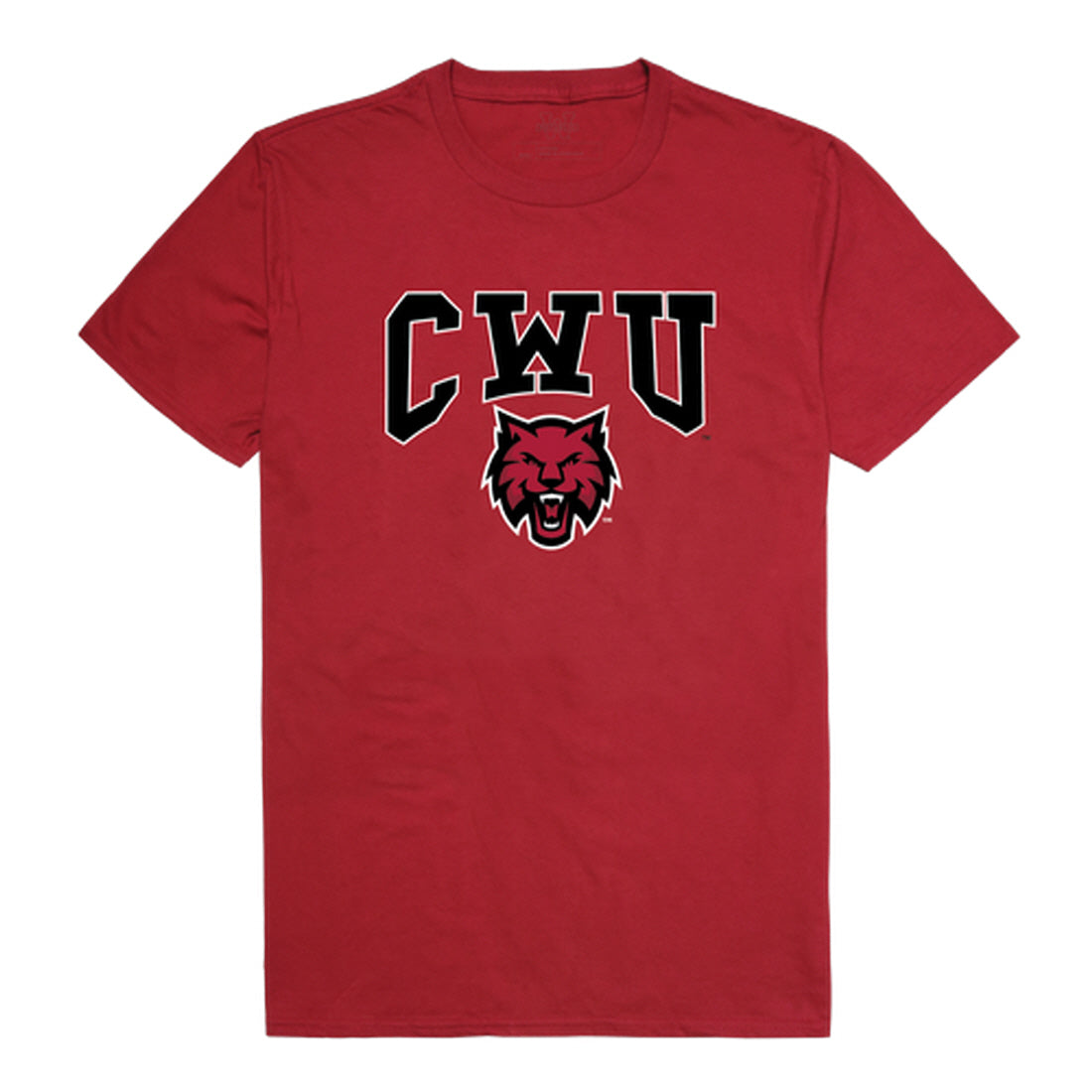 Central Washington University Wildcats Athletic Tee T-Shirt