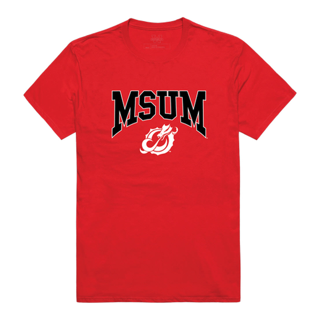 MSUM Minnesota State University Moorhead Dragons Athletic Tee T-Shirt