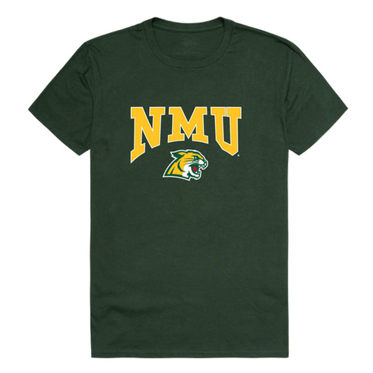 NMU Northern Michigan University Wildcats Athletic Tee T-Shirt