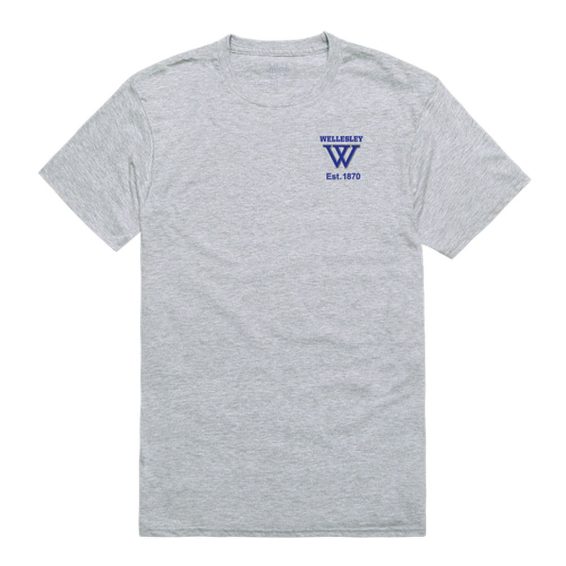 Wellesley College Blue Practice Tee T-Shirt