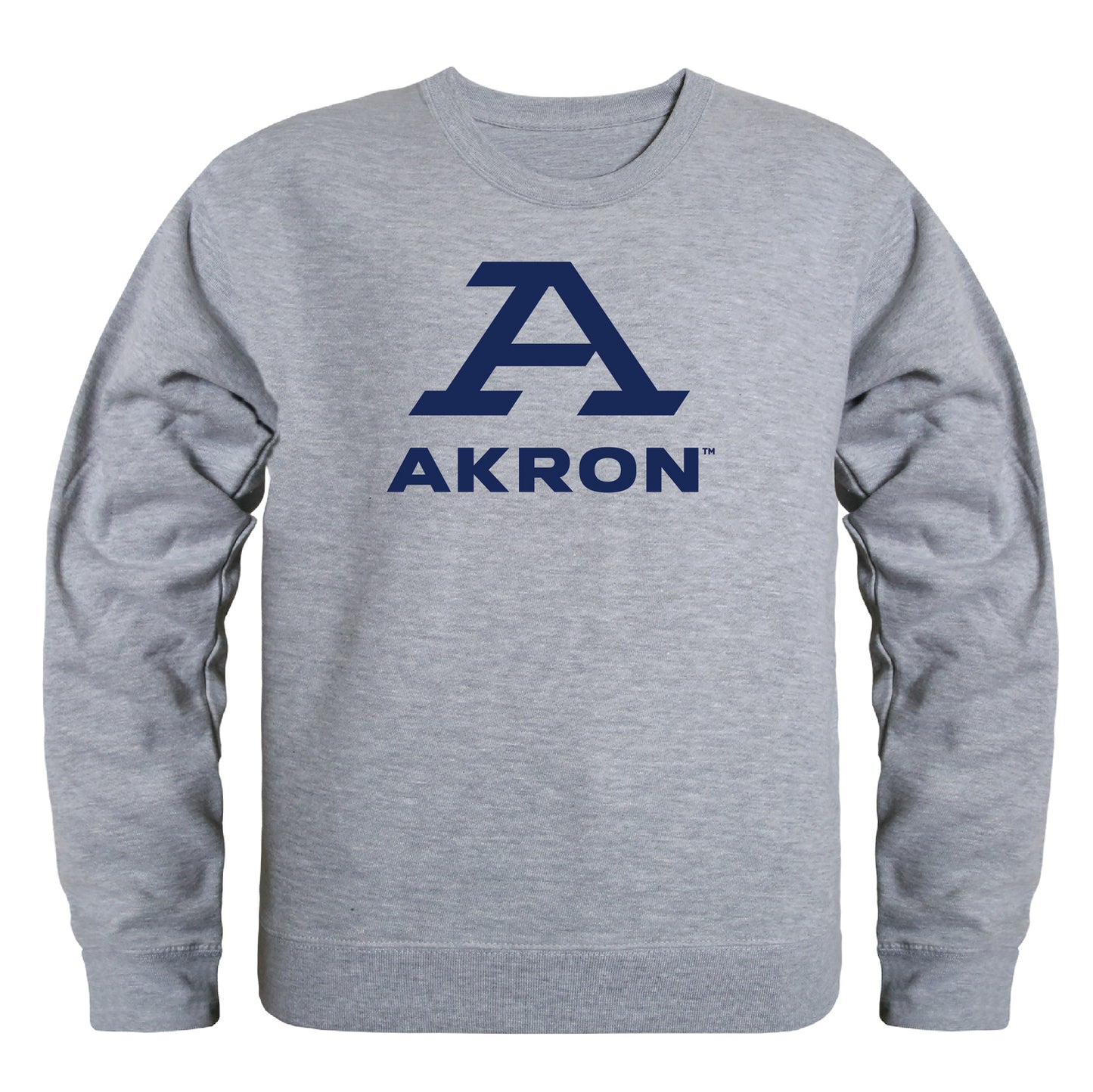 The University of Akron Zips Campus Crewneck Pullover Sweatshirt Sweate