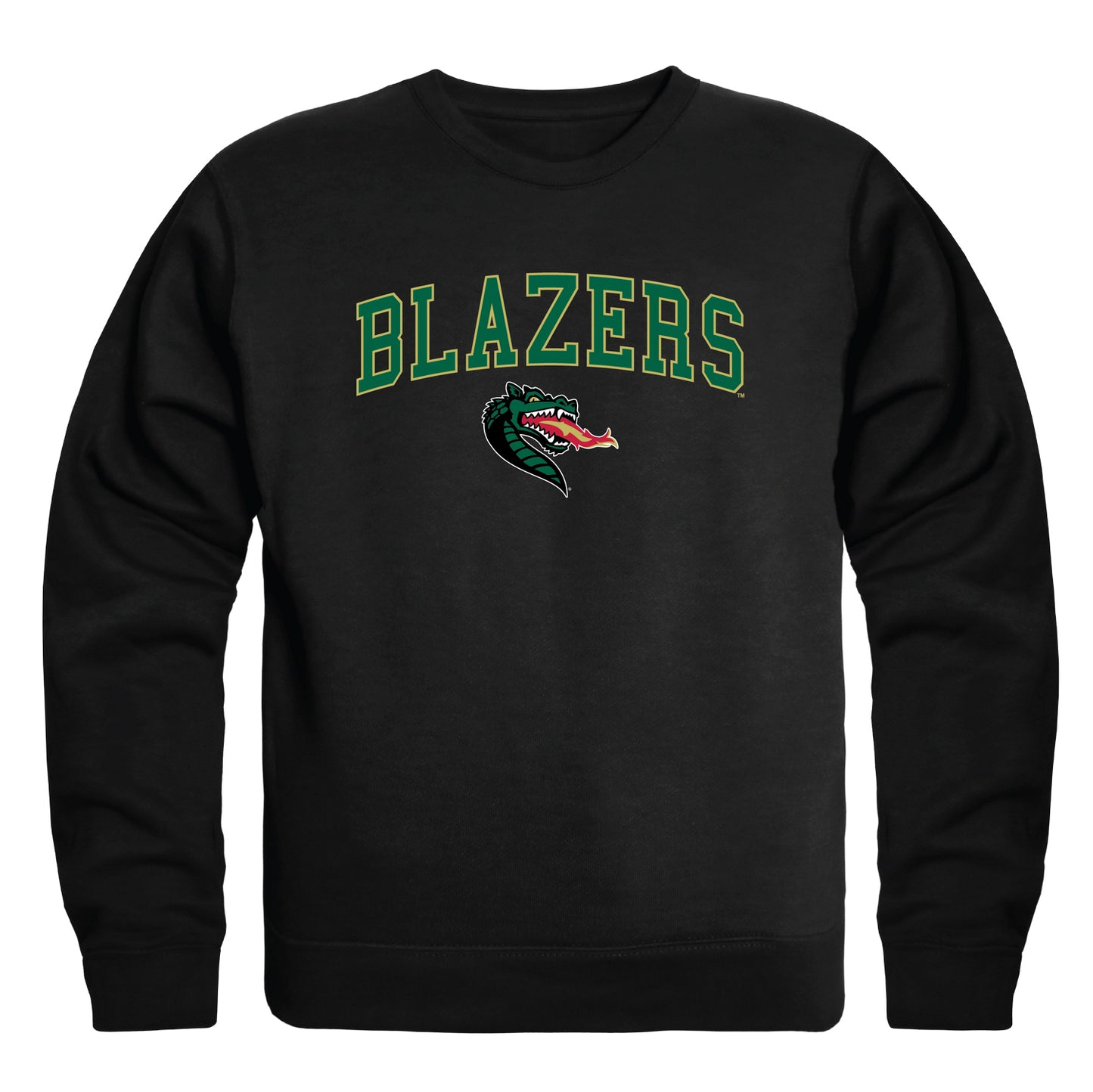 UAB University of Alabama at Birmingham Blazers Campus Crewneck Pullover Sweatshirt Sweate