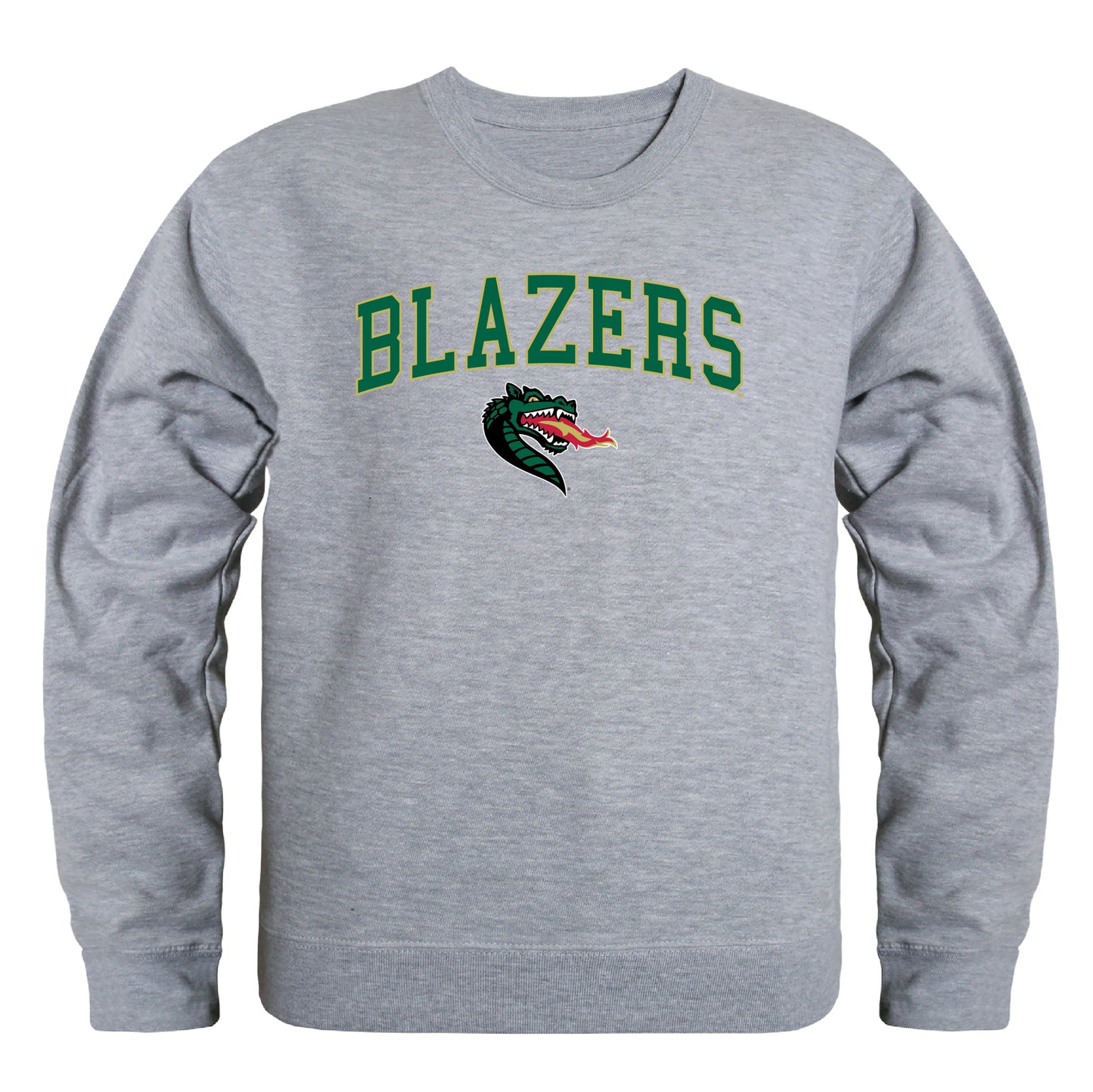 UAB University of Alabama at Birmingham Blazers Campus Crewneck Pullover Sweatshirt Sweate