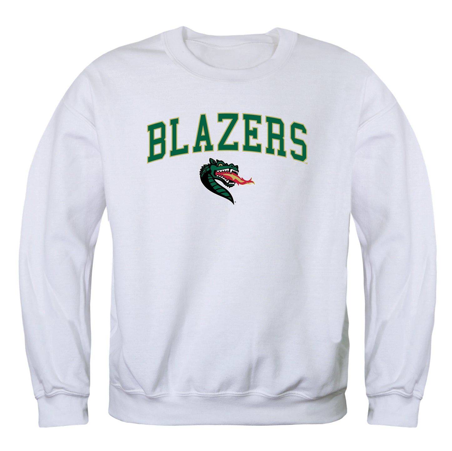 UAB University of Alabama at Birmingham Blazers Campus Crewneck Pullover Sweatshirt Sweate