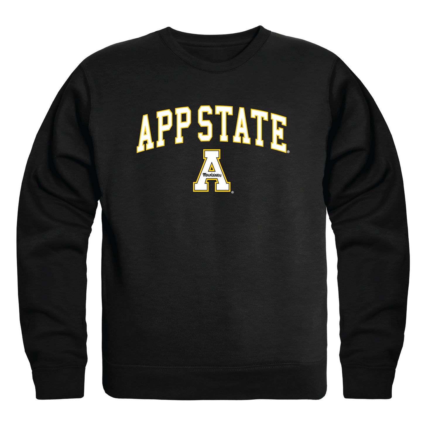 Appalachian App State University Mountaineers Campus Crewneck Pullover Sweatshirt Sweate