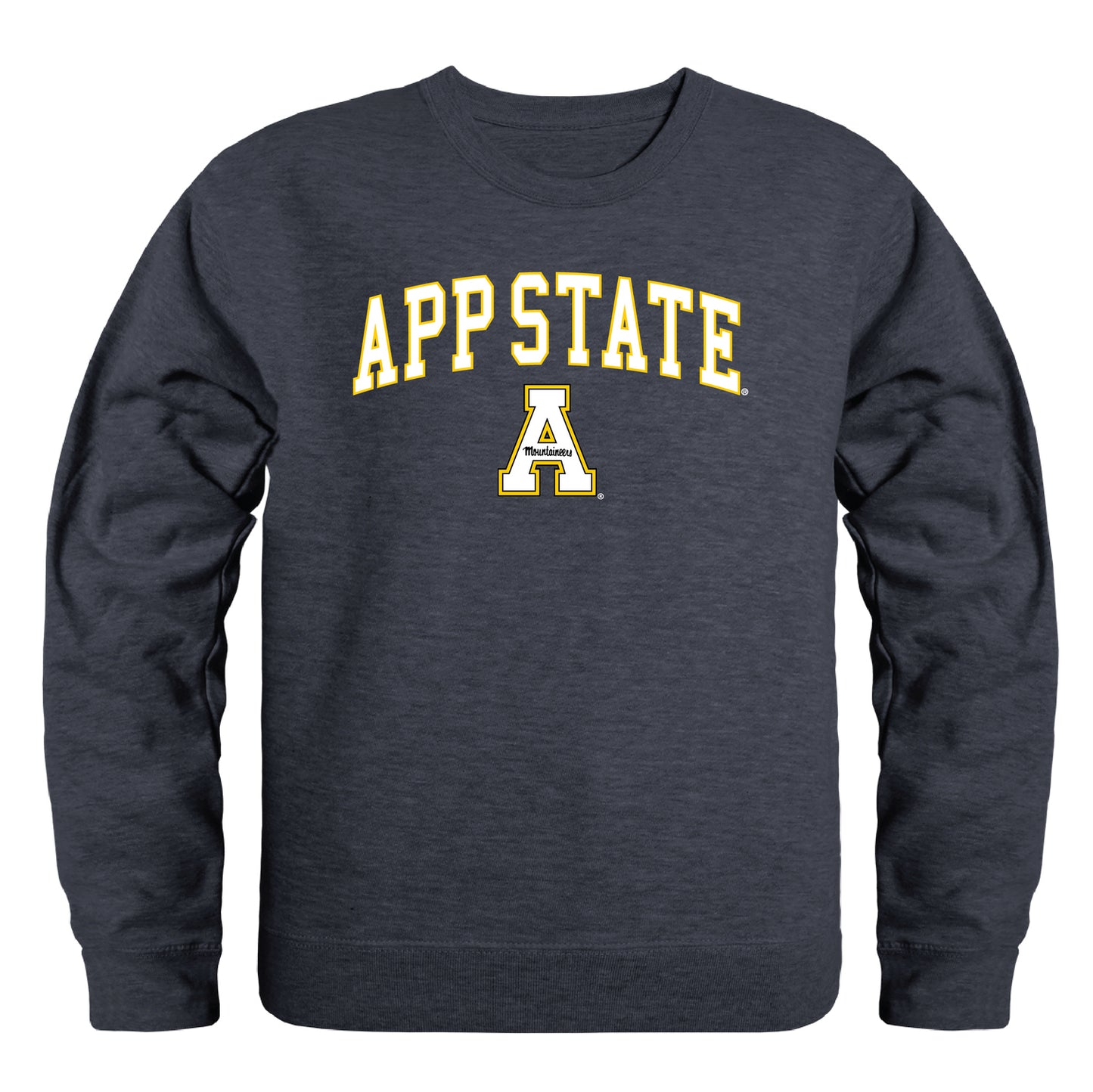 Appalachian App State University Mountaineers Campus Crewneck Pullover Sweatshirt Sweate