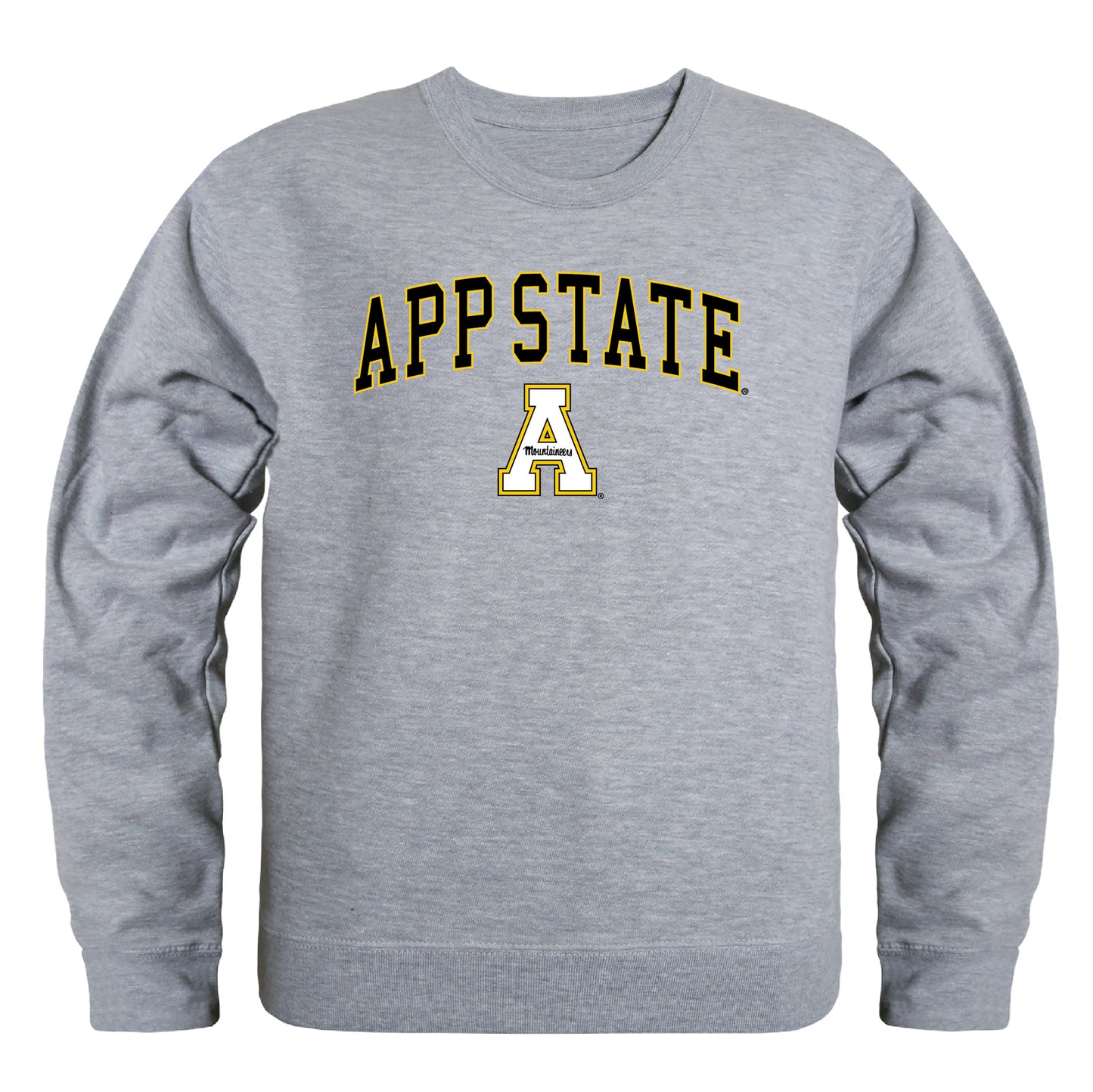 Appalachian App State University Mountaineers Campus Crewneck Pullover Sweatshirt Sweate