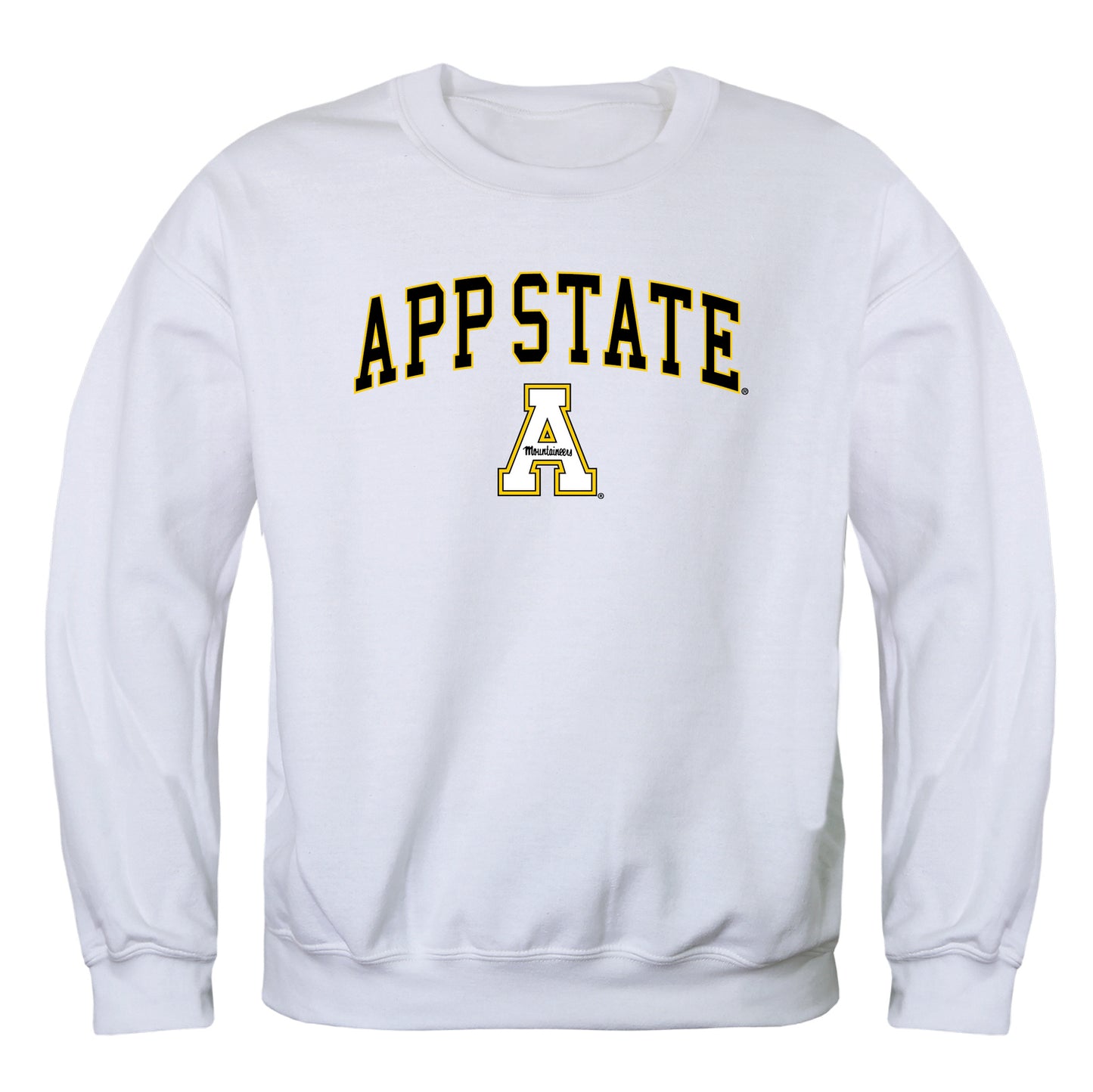 Appalachian App State University Mountaineers Campus Crewneck Pullover Sweatshirt Sweate