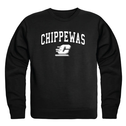 Central Michigan University Campus Crewneck Pullover Sweatshirt Sweate