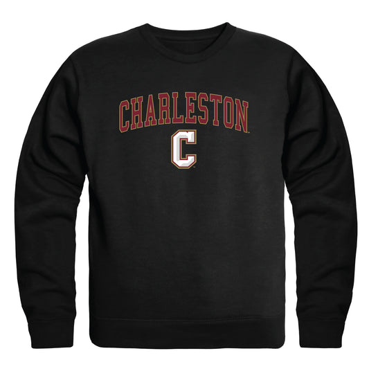 College of Charleston Cougars Campus Crewneck Pullover Sweatshirt Sweate