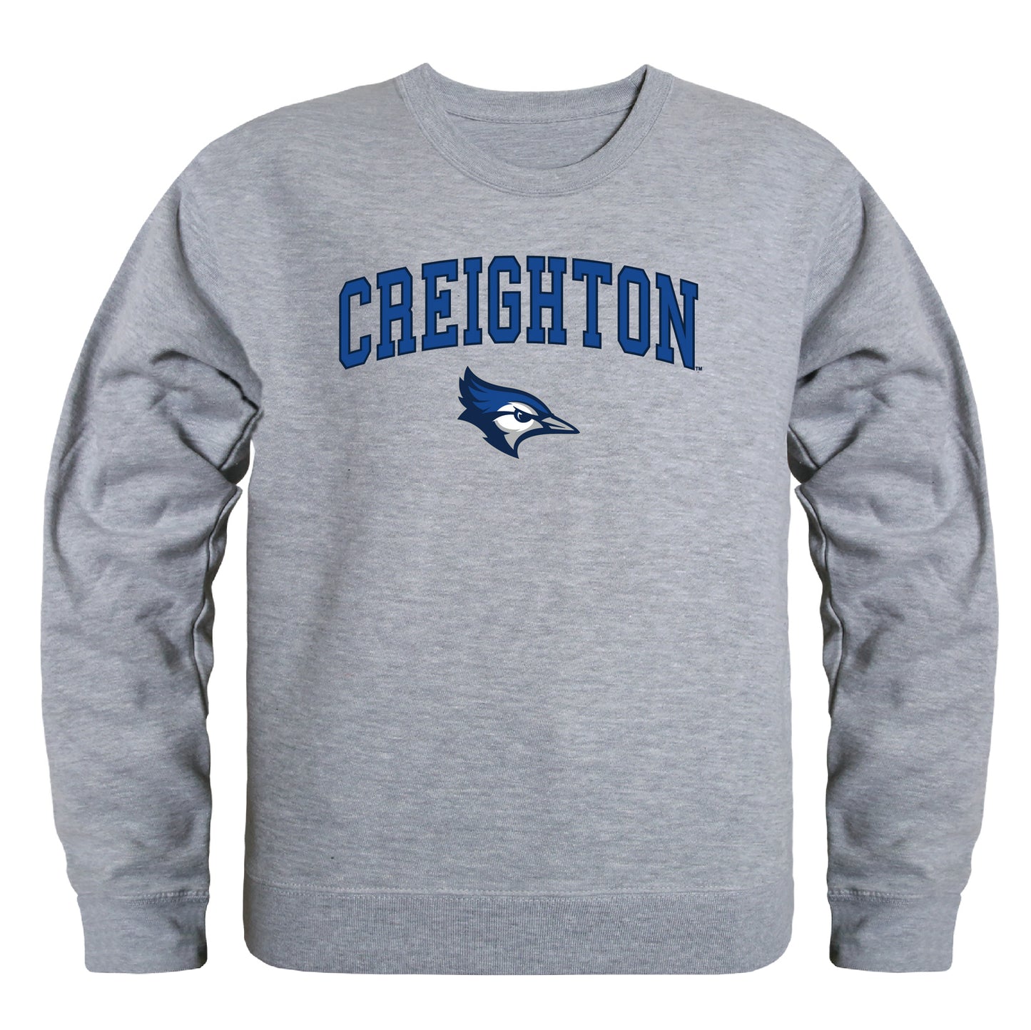 Creighton University Campus Crewneck Pullover Sweatshirt Sweate