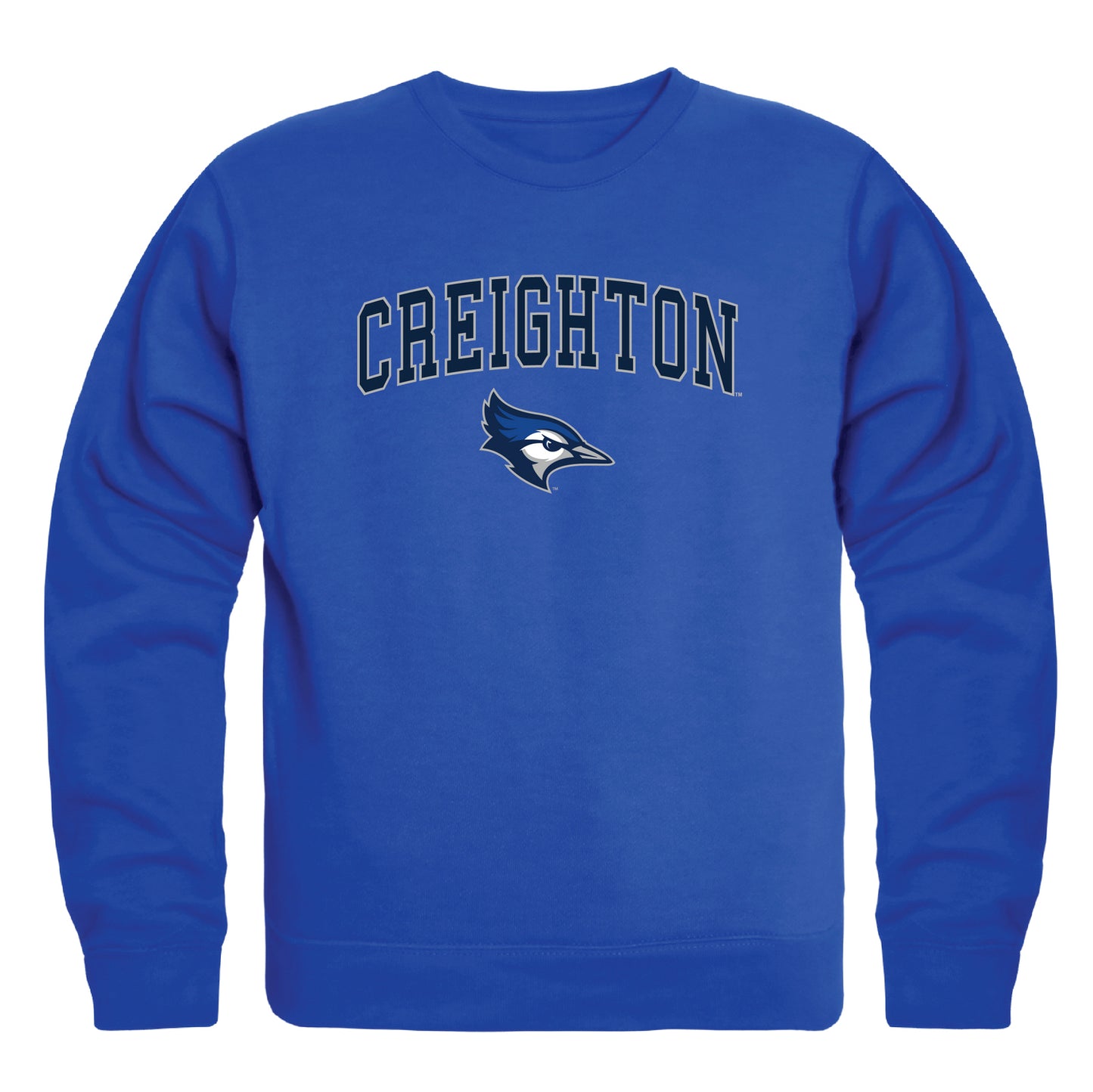 Creighton University Campus Crewneck Pullover Sweatshirt Sweate