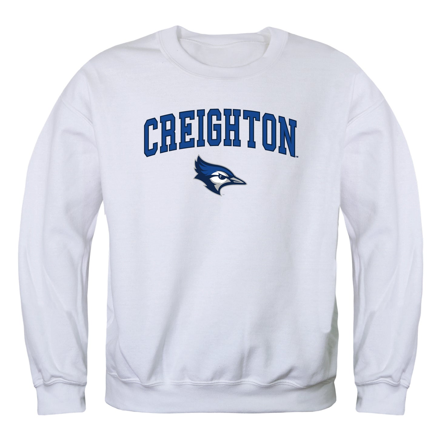 Creighton University Campus Crewneck Pullover Sweatshirt Sweate