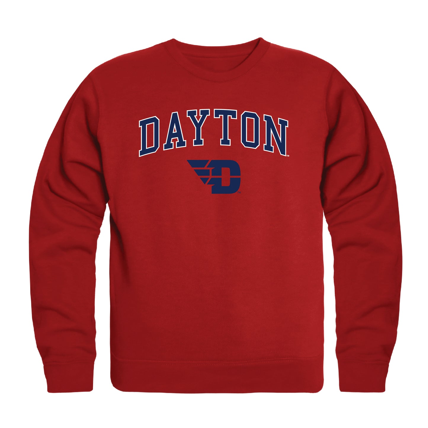 University of Dayton Campus Crewneck Pullover Sweatshirt Sweate