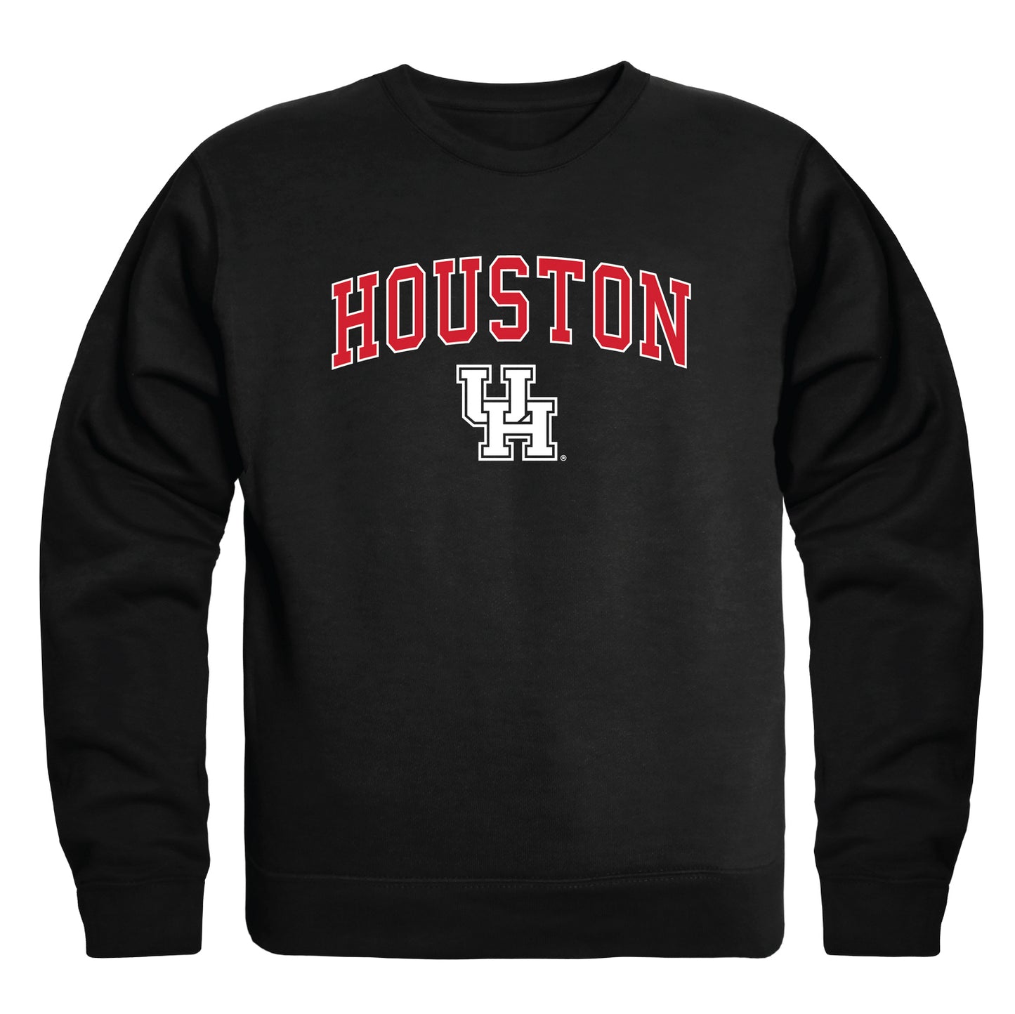 University of Houston Cougars Campus Crewneck Pullover Sweatshirt Sweate