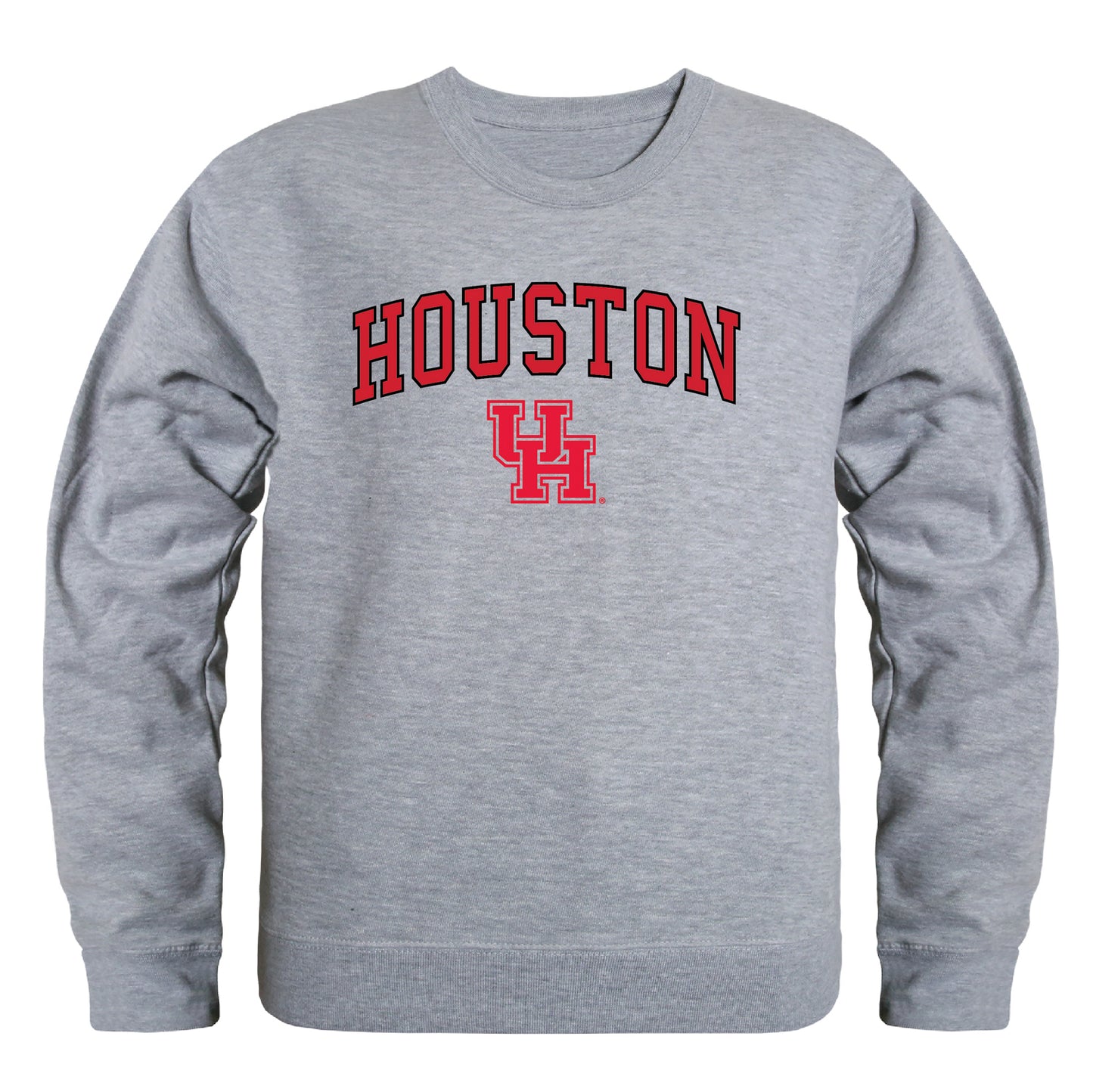 University of Houston Cougars Campus Crewneck Pullover Sweatshirt Sweate