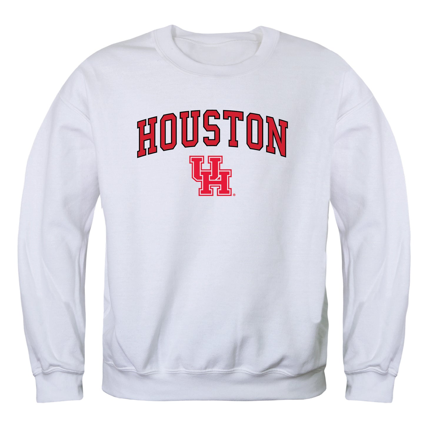 University of Houston Cougars Campus Crewneck Pullover Sweatshirt Sweate