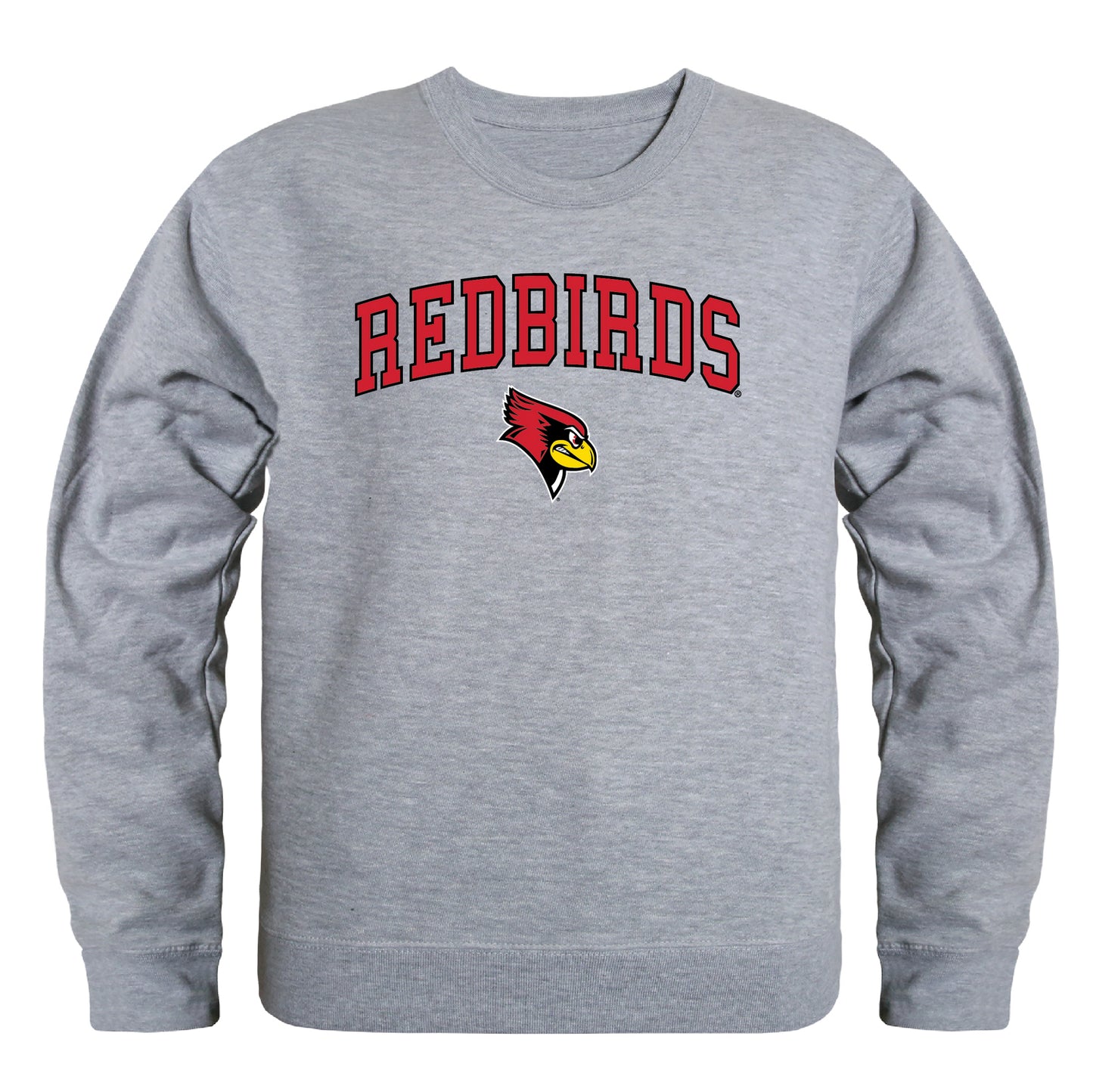 Illinois State University Redbirds Campus Crewneck Pullover Sweatshirt Sweate