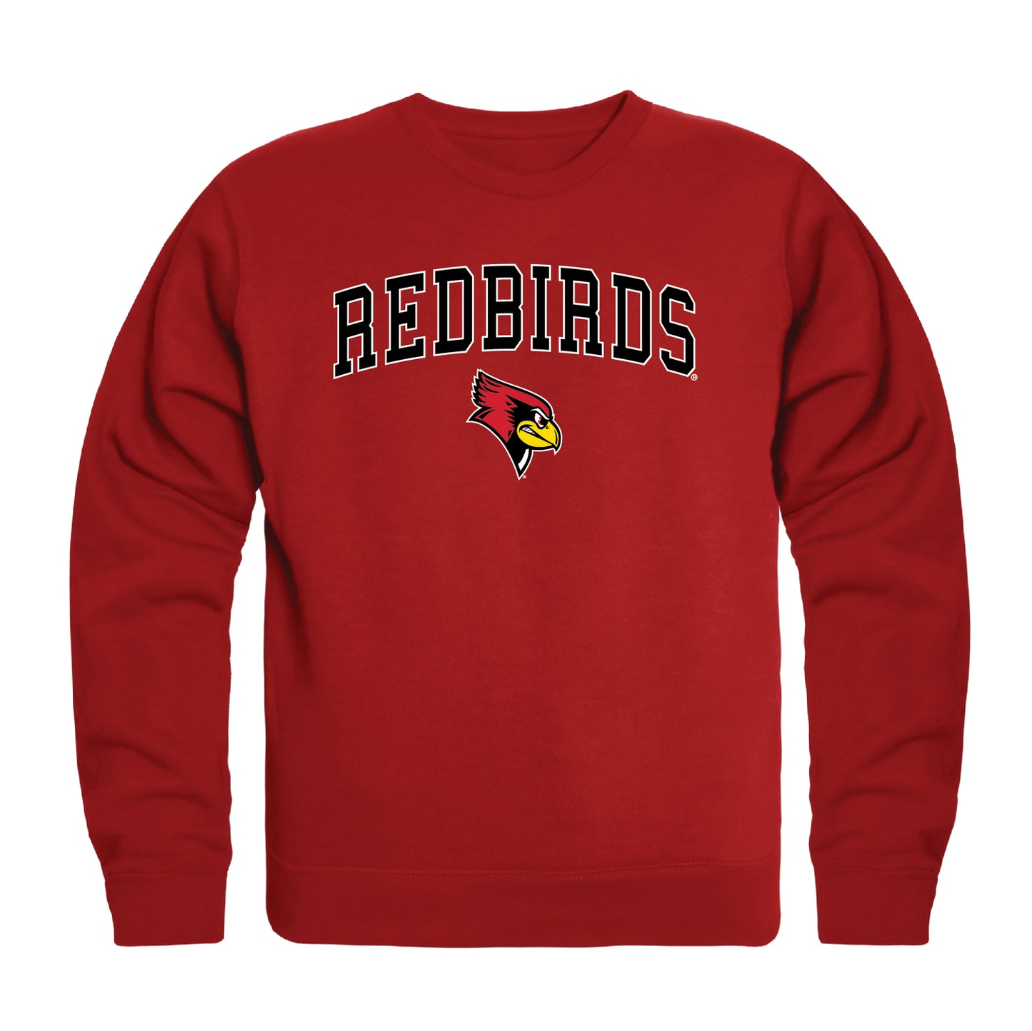 Illinois State University Redbirds Campus Crewneck Pullover Sweatshirt Sweate