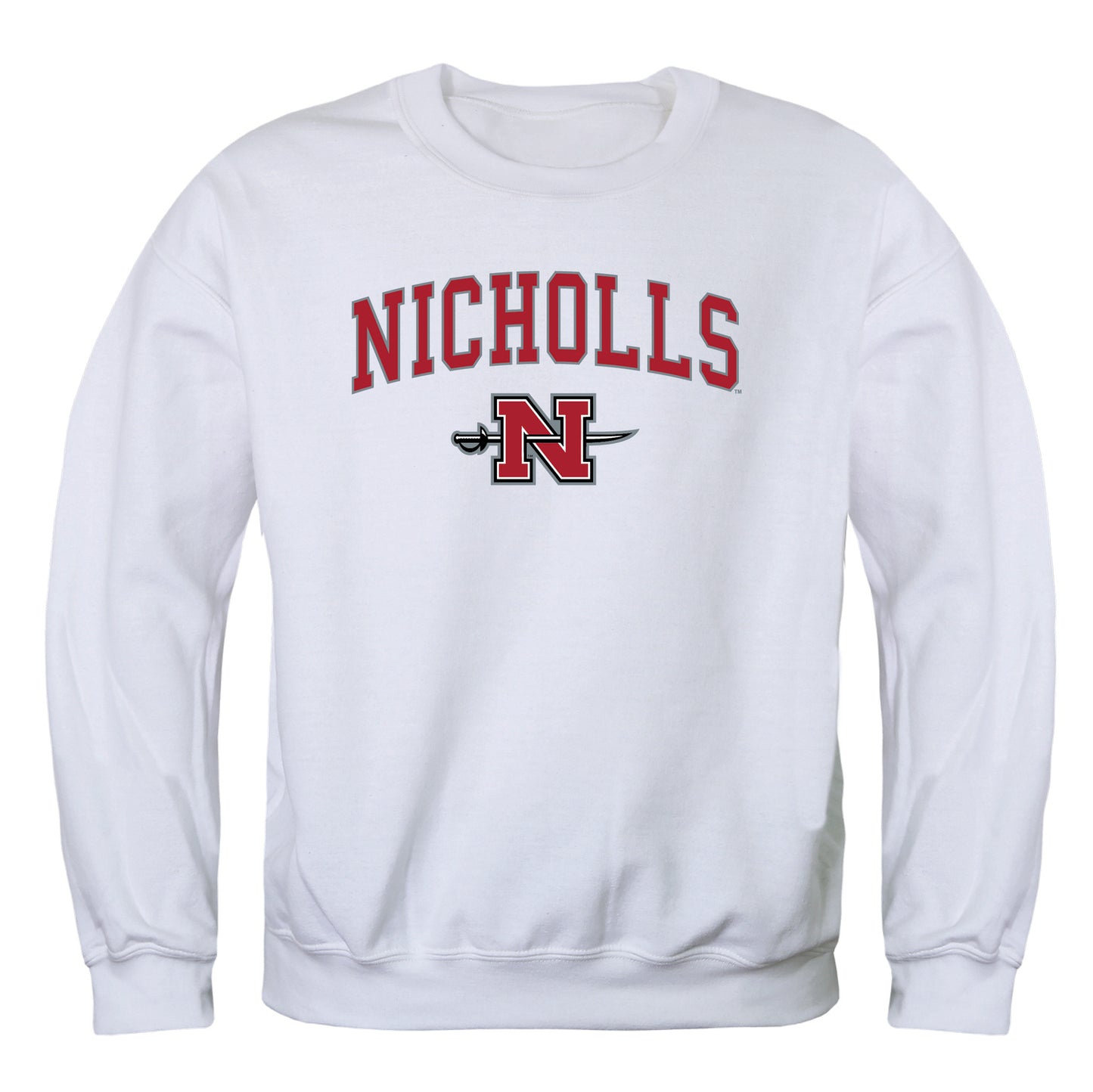 Nicholls State University Colonels Campus Crewneck Pullover Sweatshirt Sweate