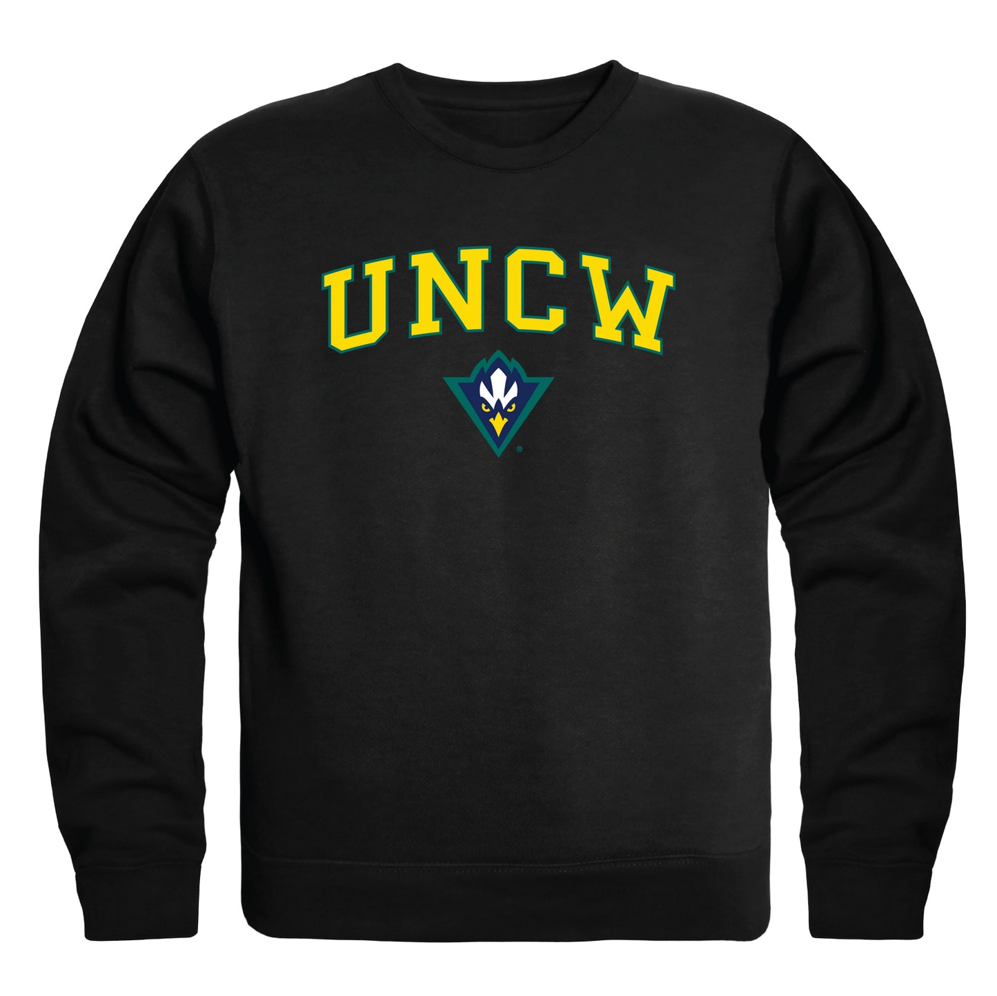 UNCW University of North Carolina Wilmington Seahawks Campus Crewneck Pullover Sweatshirt Sweate