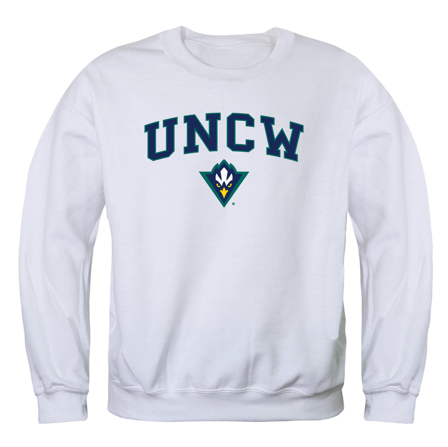 UNCW University of North Carolina Wilmington Seahawks Campus Crewneck Pullover Sweatshirt Sweate