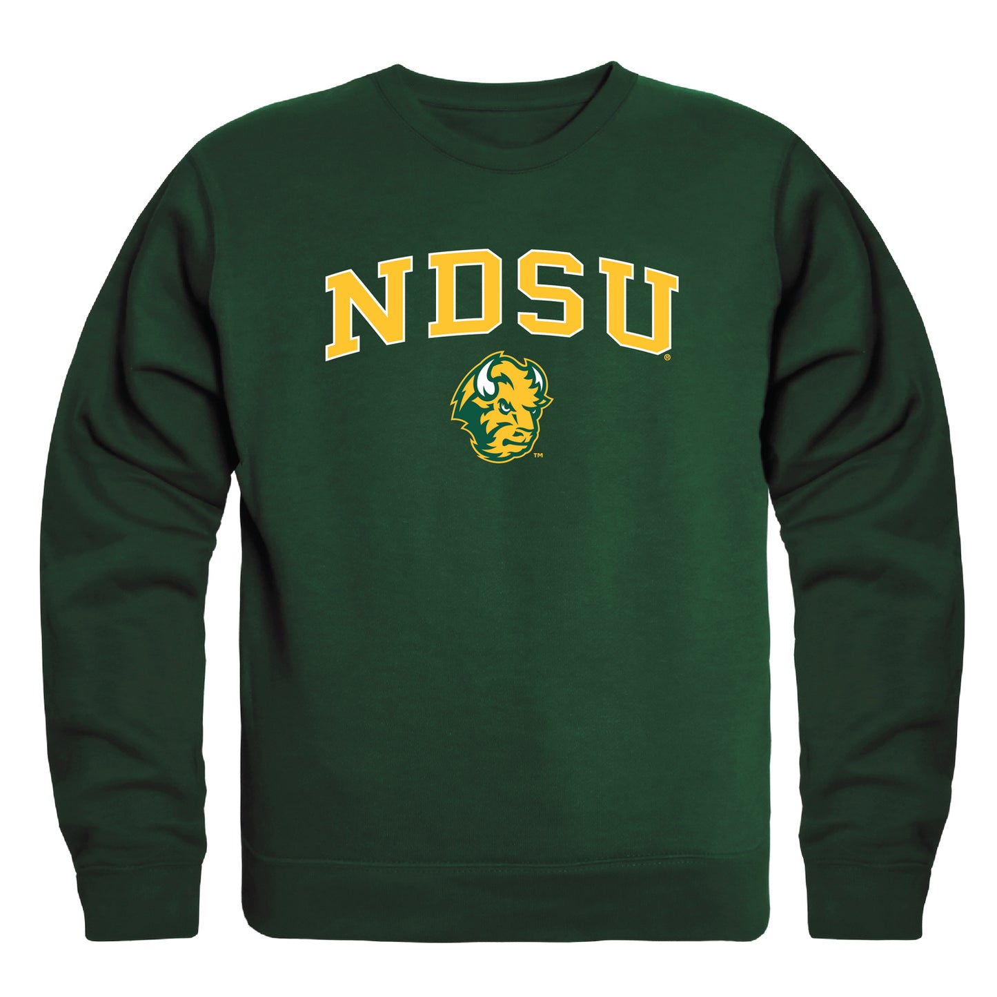 North Dakota State University Campus Crewneck Pullover Sweatshirt Sweate