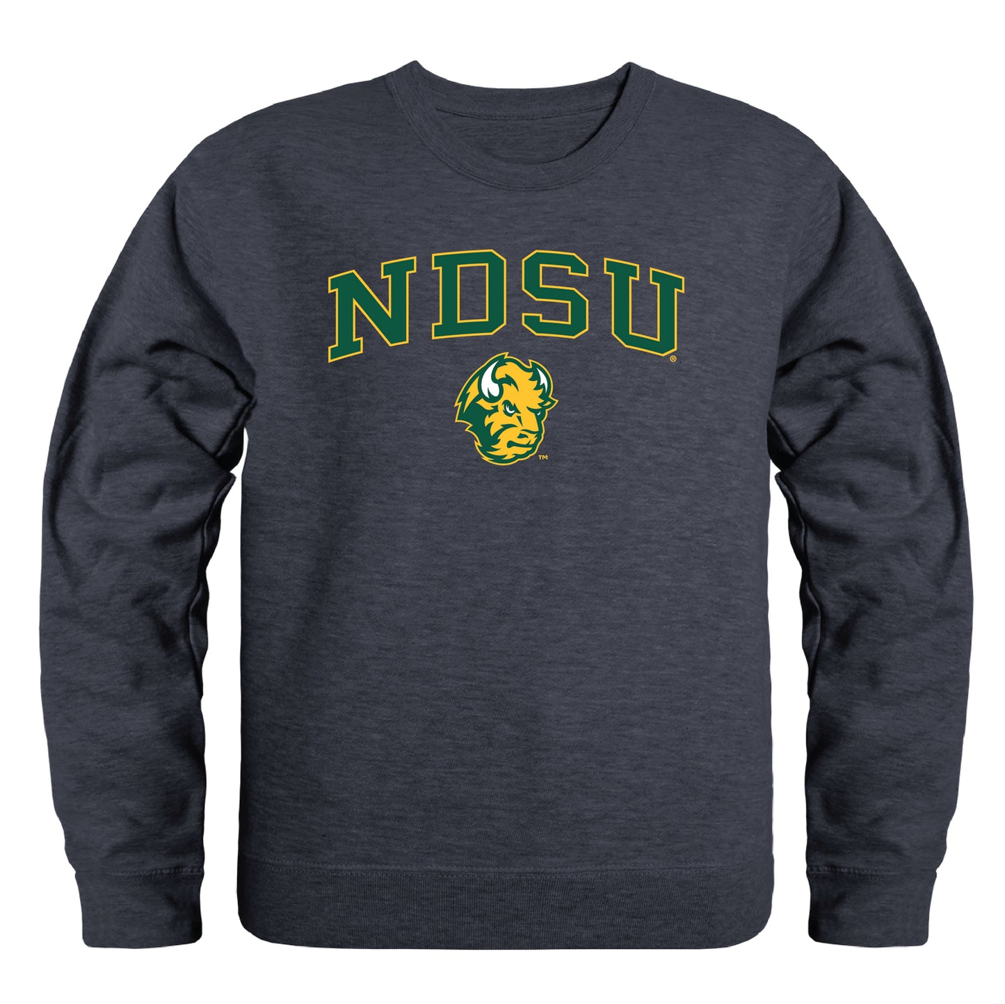 North Dakota State University Campus Crewneck Pullover Sweatshirt Sweate