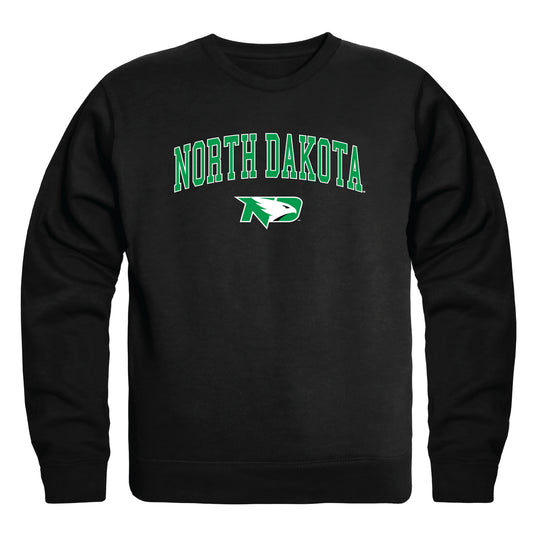 University of North Dakota Fighting Hawks Campus Crewneck Pullover Sweatshirt Sweate