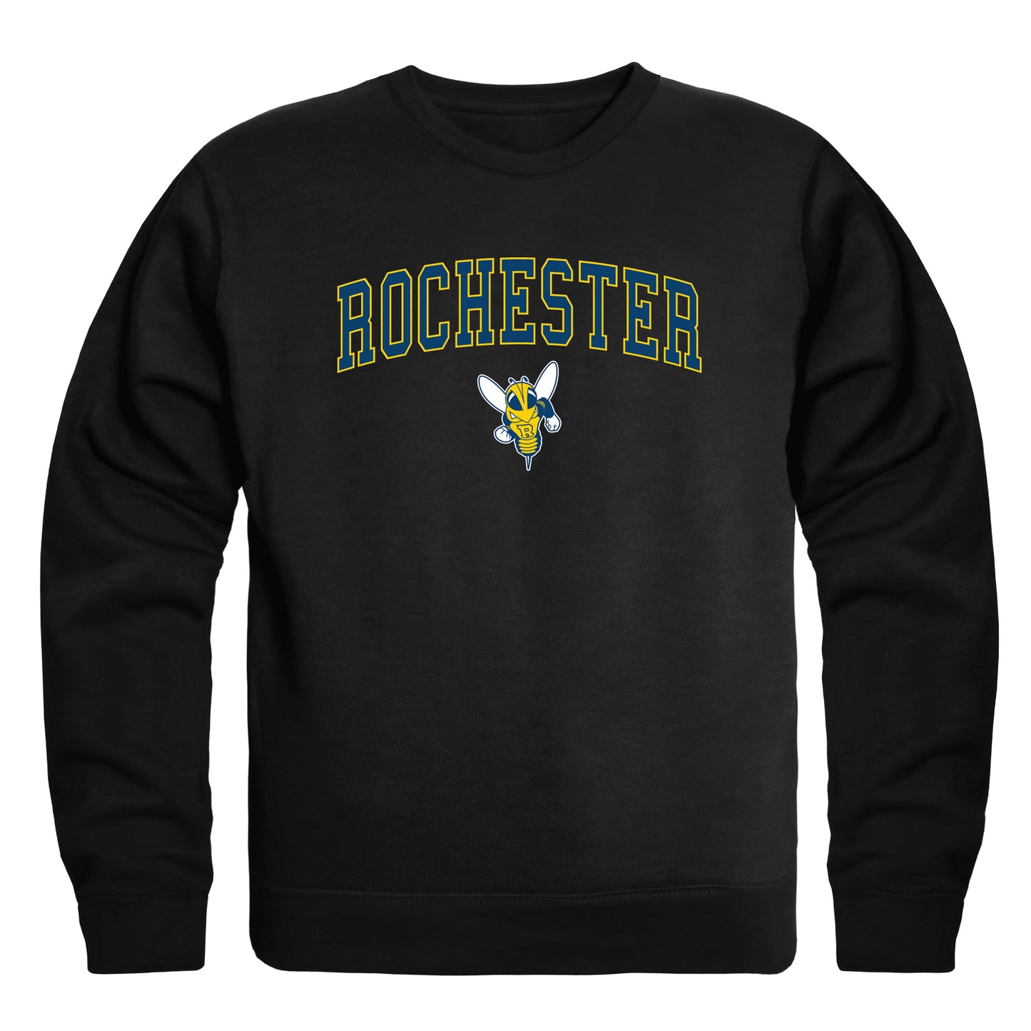 University of Rochester YellowJackets Campus Crewneck Pullover Sweatshirt Sweate