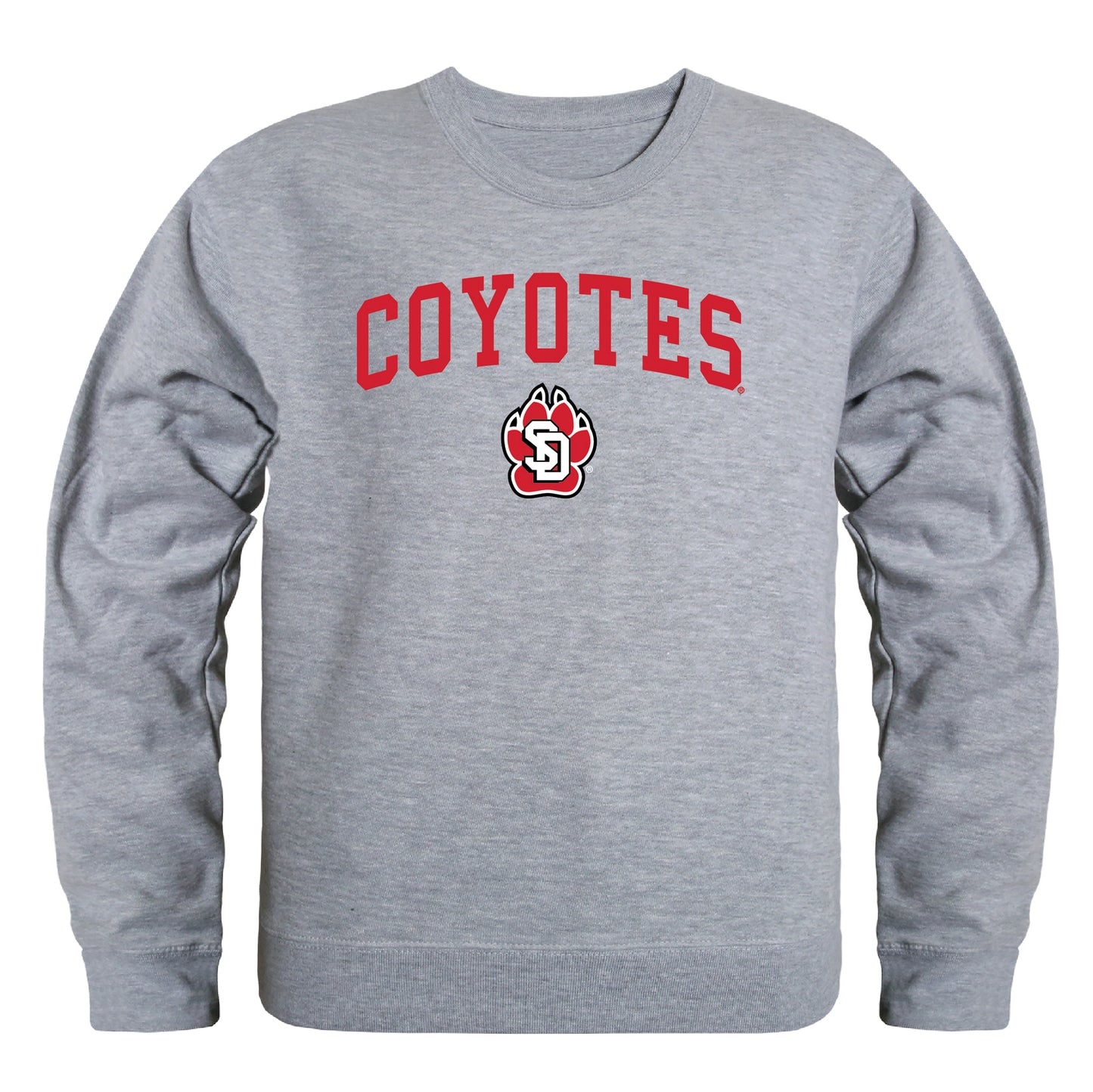 University of South Dakota Campus Crewneck Pullover Sweatshirt Sweate