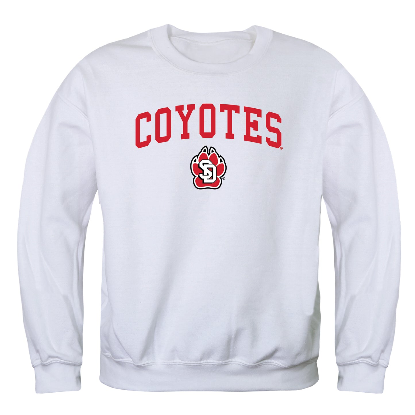 University of South Dakota Campus Crewneck Pullover Sweatshirt Sweate