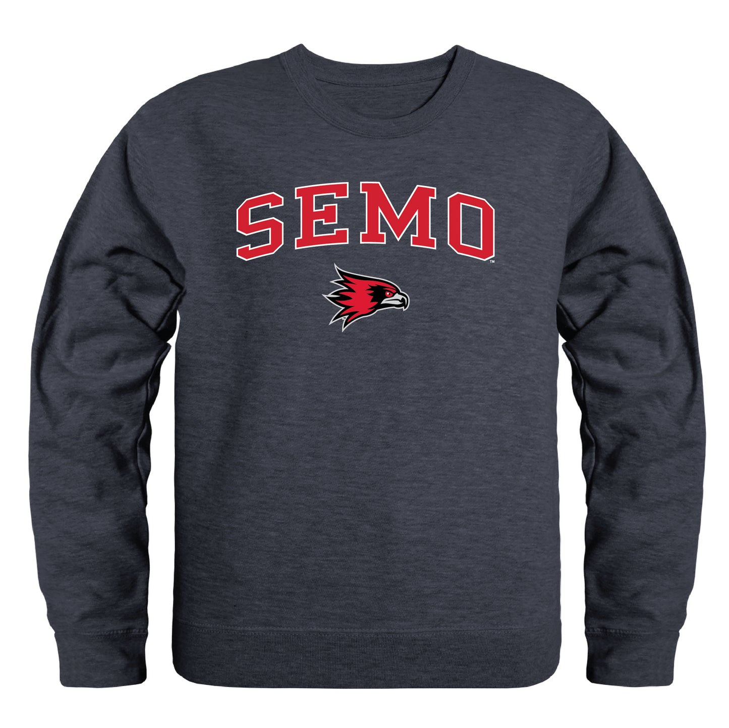 Southeast Missouri State University RedHawks Campus Crewneck Pullover Sweatshirt Sweate