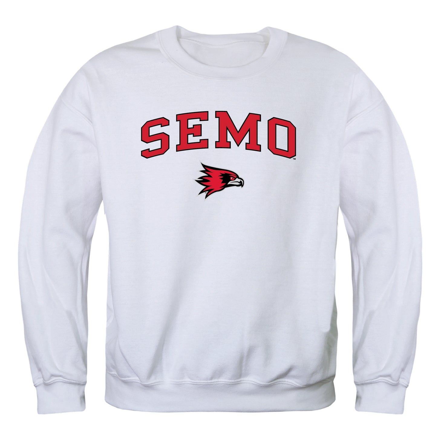 Southeast Missouri State University RedHawks Campus Crewneck Pullover Sweatshirt Sweate