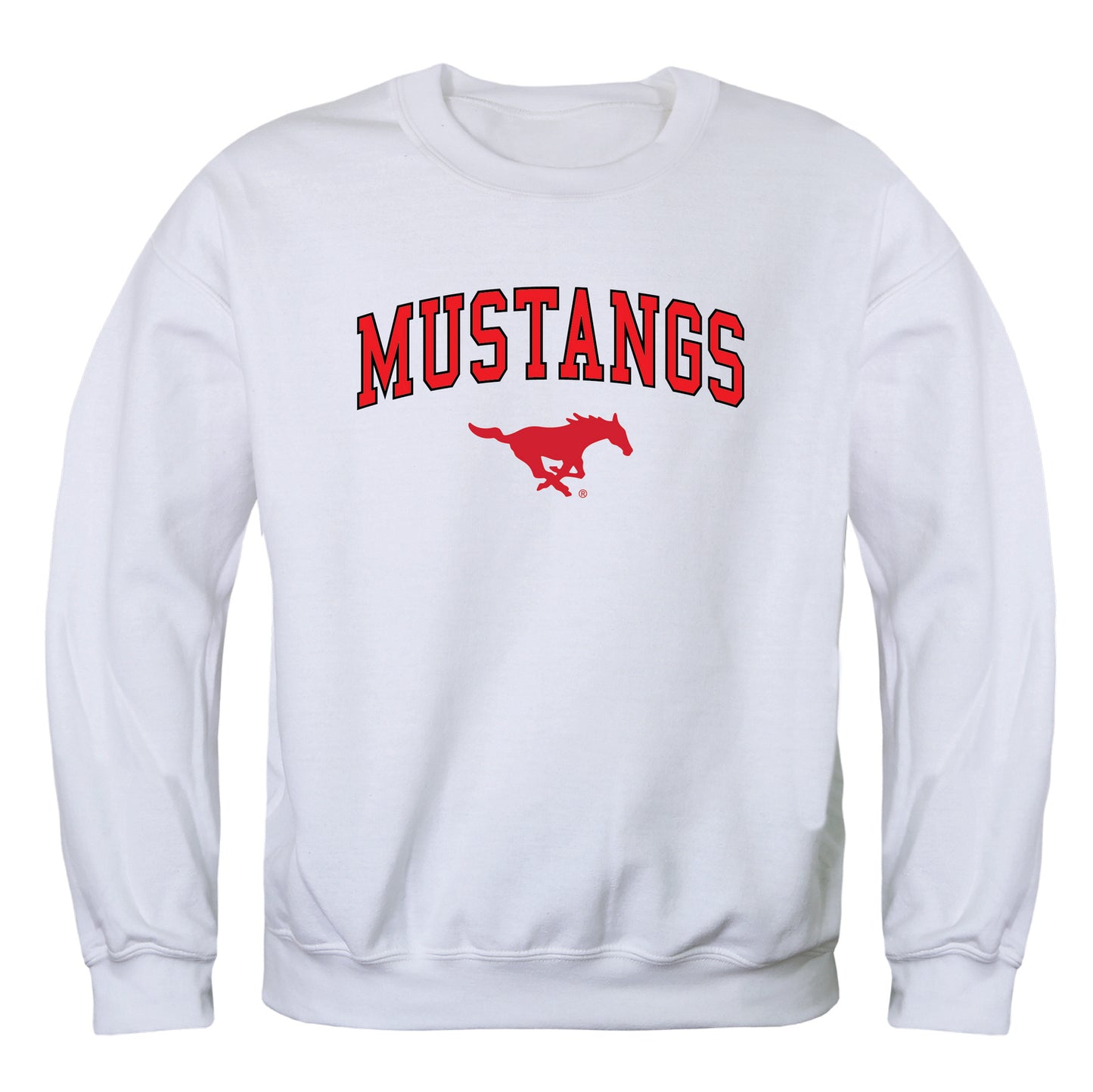 Southern Methodist University Methodist Campus Crewneck Pullover Sweatshirt Sweate