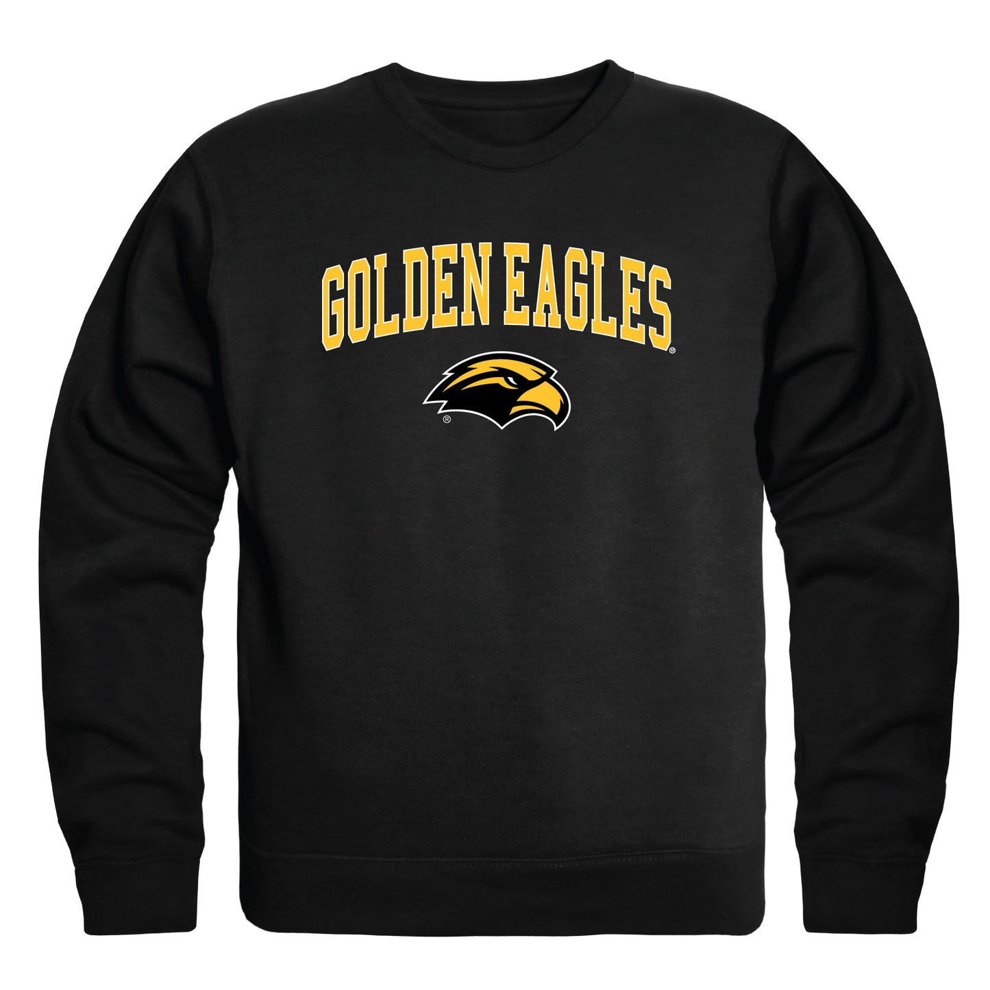 University of Southern Mississippi Golden Eagles Campus Crewneck Pullover Sweatshirt Sweate