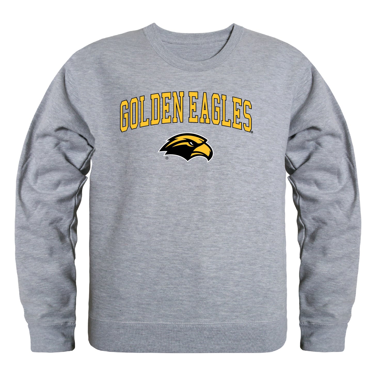 University of Southern Mississippi Golden Eagles Campus Crewneck Pullover Sweatshirt Sweate