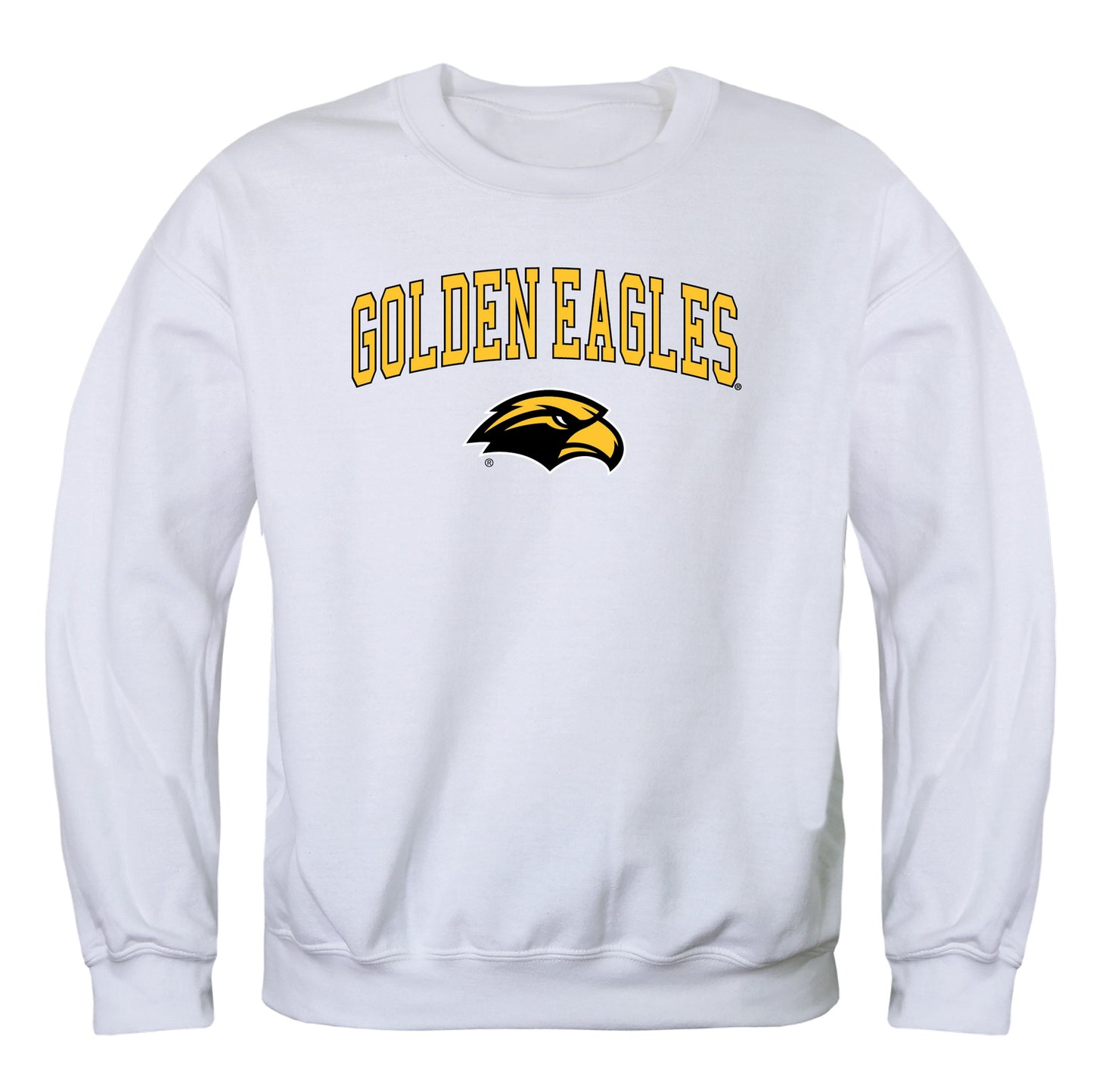 University of Southern Mississippi Golden Eagles Campus Crewneck Pullover Sweatshirt Sweate